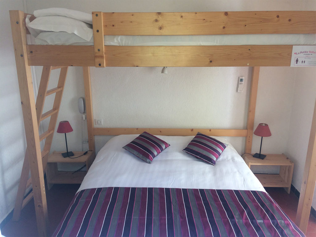 Chambre Triple avec terrasse Hôtel La Petite Bohème